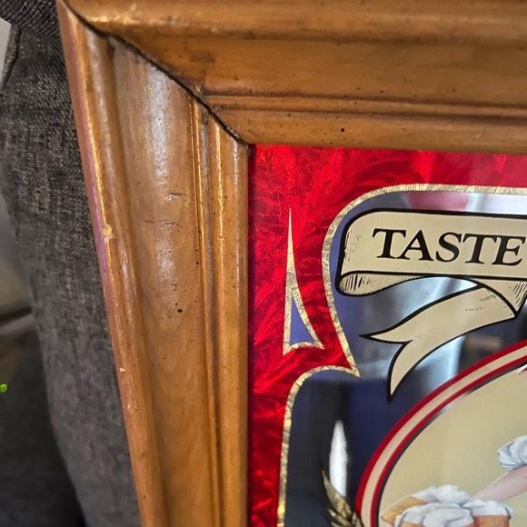 Beautiful vintage bar beer mirror; Blatz/Milwaukee,very-good cond; pick up 44134 - Picture 4 of 15